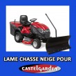 Lame Chasse-Neige pour Tracteurs tondeuses Castelgarden