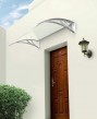 Auvent Mexico : 120 x 100 Aluminium - Toit Polycarbonate Alv�olaire